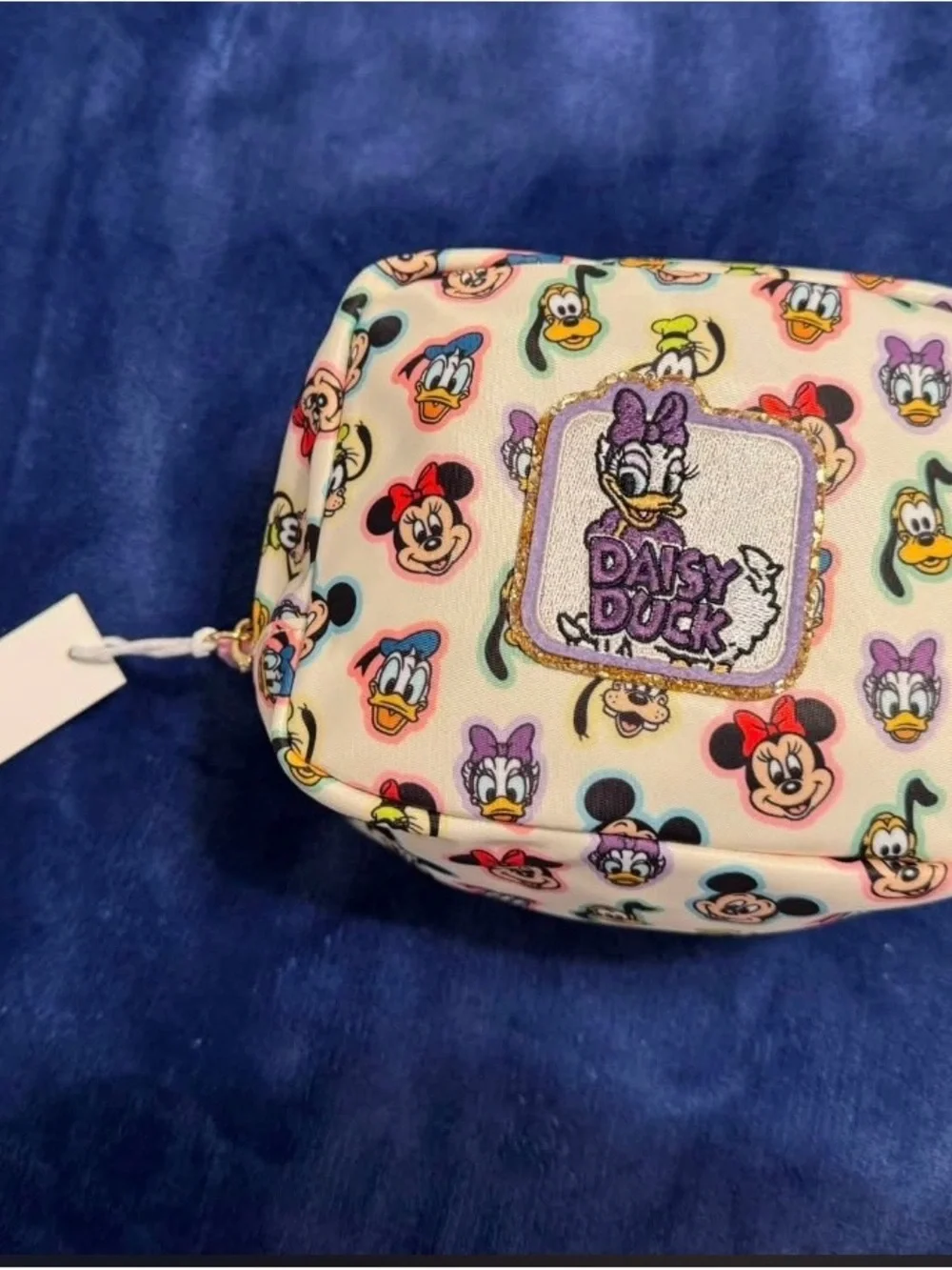 Disney Kids Mickey & Friends Pink and Multicolor Character Cosmetic Bag Set